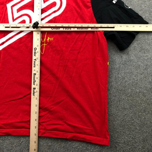 Puma Ferari Shirt 2XL Red Satander Carlos Sainz Racing F1 - Picture 10 of 10